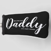 Modern we houden van je vaders eigen namen golfheadcover (Voorkant)
