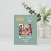 Modern We Zijn Verhuisd Nieuw Adres Foto  Aankondiging (Staand voorkant)