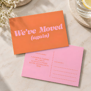 Modern We Zijn Verhuisd Nieuw Thuis Verhuisbericht Briefkaart