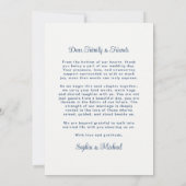 Modern Wedding Card Thank You Card Photo  Bedankkaart (Achterkant)