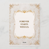 Modern Wedding Invitation | Elegant Romantic (Dos)