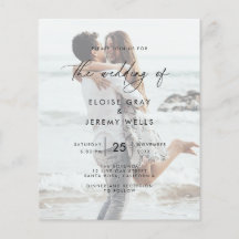 Modern Wedding Invitation Flyer