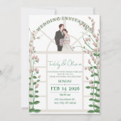 Modern Wedding Invitation Suite (Devant)