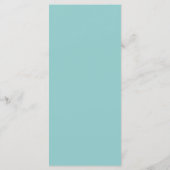 Modern Wedding Menu Card, Minimalist Custom Dinner (Dos)