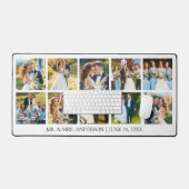 Modern Wedding Photo Collage Bureaumat (Keyboard & Muis)