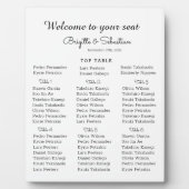 Modern Wedding Seat Grafiek Fotoplaat (Voorkant)