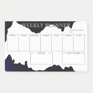 Modern Weekly Planner Post-it® Notes