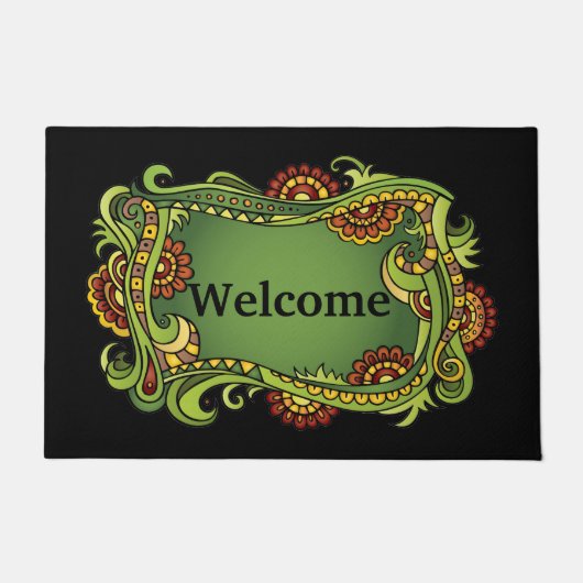 Modern Welkom Deurmat (Voorkant)