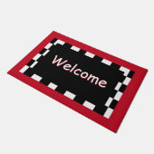 Modern Welkom Deurmat (Schuin)