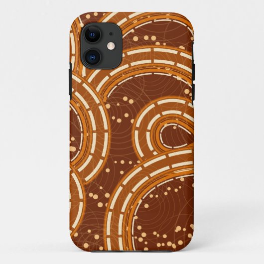 Modern wervelpatroon Case-Mate iPhone case (Achterkant)