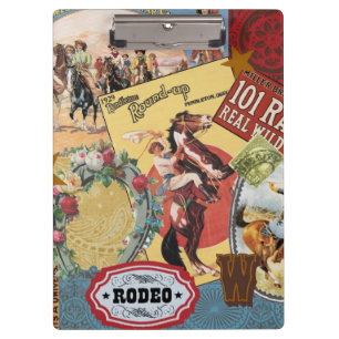modern western cowgirl klembord