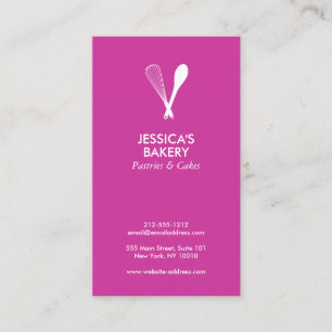 MODERN WHISK & LEPEL LOGO OP BERRY VISITEKAARTJE
