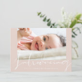 Modern White Introduction Hand Geschreven Photo Bi (Staand voorkant)