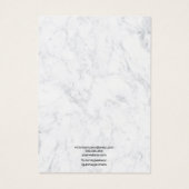 Modern white marble jewelry necklace display (Dos)