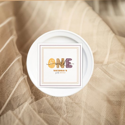 Modern Wild One first birthday  Servet