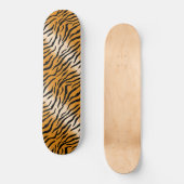 Modern Wild Tiger Pattern Skateboard (Voorkant)