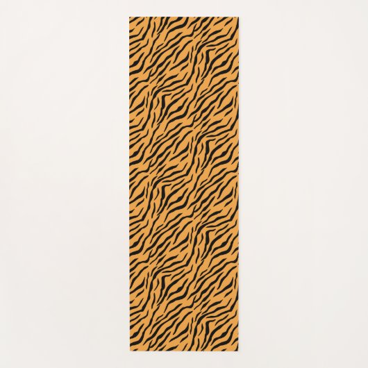 Modern Wild Tiger Pattern Yogamat (Voorkant)