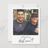 Modern Will jij bent mijn beste fotokaart (Voorkant)