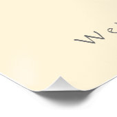 Modern winkelbord met grijs verfijnen perfect poster (Hoek)