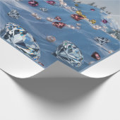 Modern Winter Luxe Inpakpapier (Hoek)