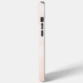 Modern Wit & Goud Marmer Case-Mate iPhone Case (Achterkant / Links)