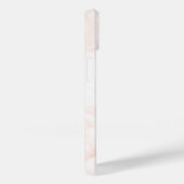 Modern Wit & Gouden Marmer Case-Mate iPhone Case (Achterkant / Rechts)