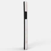 Modern Wit & Gouden Marmer Case-Mate iPhone Case (Achterkant/rechts)
