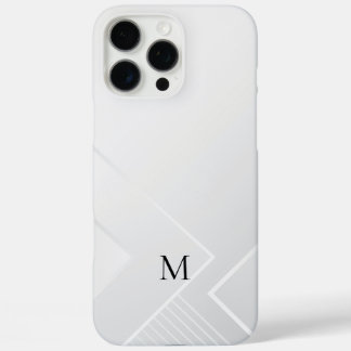 Modern Wit Patroon iPhone 16 Pro Max Hoesje