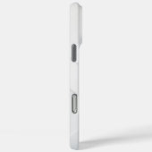 Modern Wit Patroon Case-Mate iPhone Case (Achterkant / Rechts)