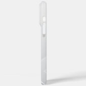 Modern Wit Patroon Case-Mate iPhone Case (Achterkant / Links)