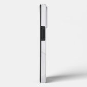 Modern Wit Patroon Case-Mate iPhone Case (Achterkant / Rechts)