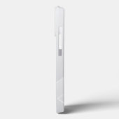 Modern Wit Patroon Case-Mate iPhone Case (Achterkant / Links)