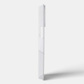 Modern Wit Patroon Case-Mate iPhone Case (Achterkant / Rechts)