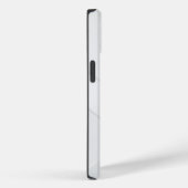 Modern Wit Patroon Case-Mate iPhone Case (Achterkant / Rechts)