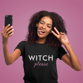 Modern Witch Please Halloween Shirt - Grappig T-sh