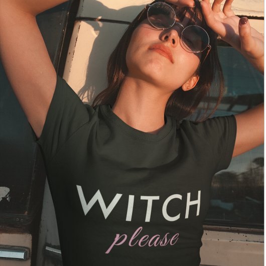 Modern Witch Please Halloween Shirt - Grappig T-sh