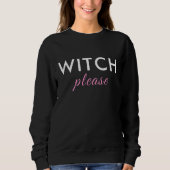 Modern Witch Please Halloween Shirt – trendy T-shi (Voorkant)