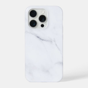 Modern Witte Marmer iPhone 15 Pro Hoesje