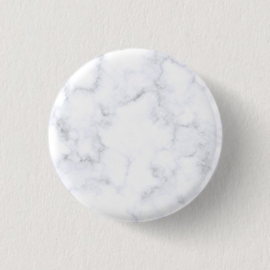 Modern Witte Marmer Ronde Button 3,2 Cm (Voorkant)