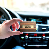 Modern Wood Grain Professioneel Visitekaartje