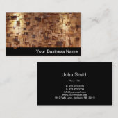 Modern Wood Home Improvement Visitekaartje (Voorkant / Achterkant)