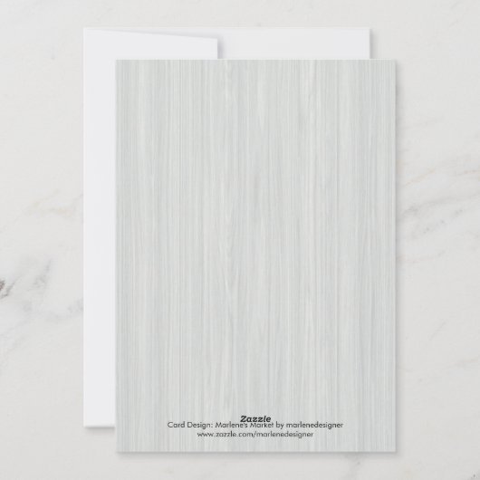 Modern Wreate Corporate Holiday Card Feestdagenkaart (Achterkant)