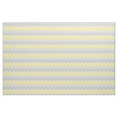 Modern Yellow en Gray Chevron Pattern Stof (Yard (91,4 cm))