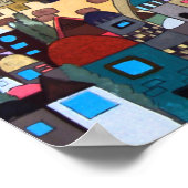 Modern Yerushalaim Poster (Hoek)