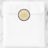 Modern Yoga Studio Logo Sticker (Tas)