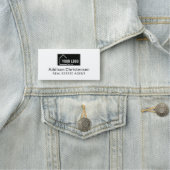 Modern Your Logo Custom Real Estate Naamplaatje (In situ)