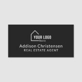 Modern Your Logo Custom Real Estate Naamplaatje (Voorkant)