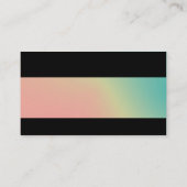 Modern - Zachte Gradiënten Visitekaartje (Achterkant)