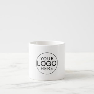 Modern Zakelijk Logo Aangepast Zakelijk Giveaway Espresso Kop