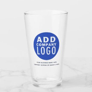 Modern Zakelijk Logo en Naam Glas